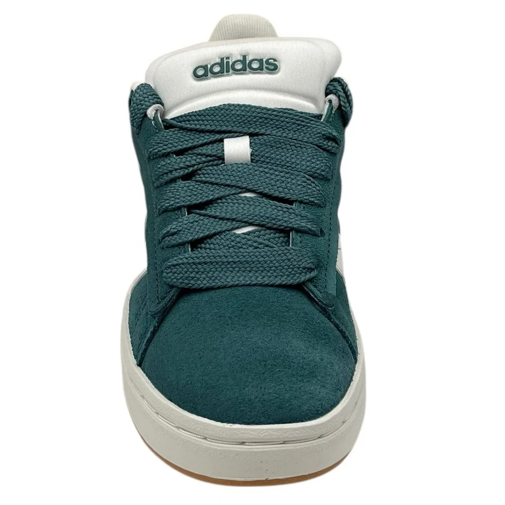 Adidas Grand Court Alpha Mens Youth Boys Classic‎ Style Shoes Size 4 Green White